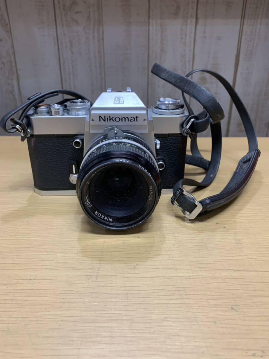 Nikon Nikomat EL 一眼レフカメラ フィルムカメラ 5484186 NIKKOR 50mm