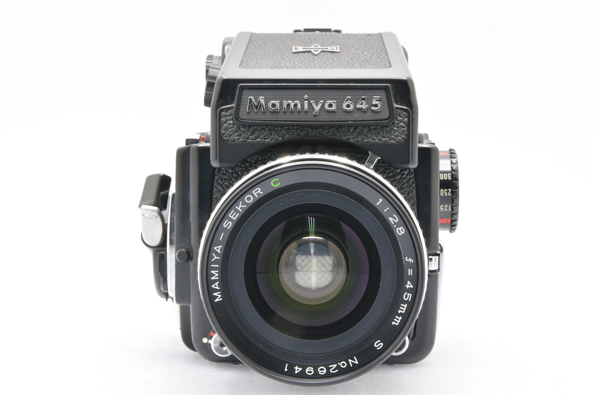Mamiya M645 1000s + MAMIYA-SEKOR C 45mm F2.8 S マミヤ 中判フィルム