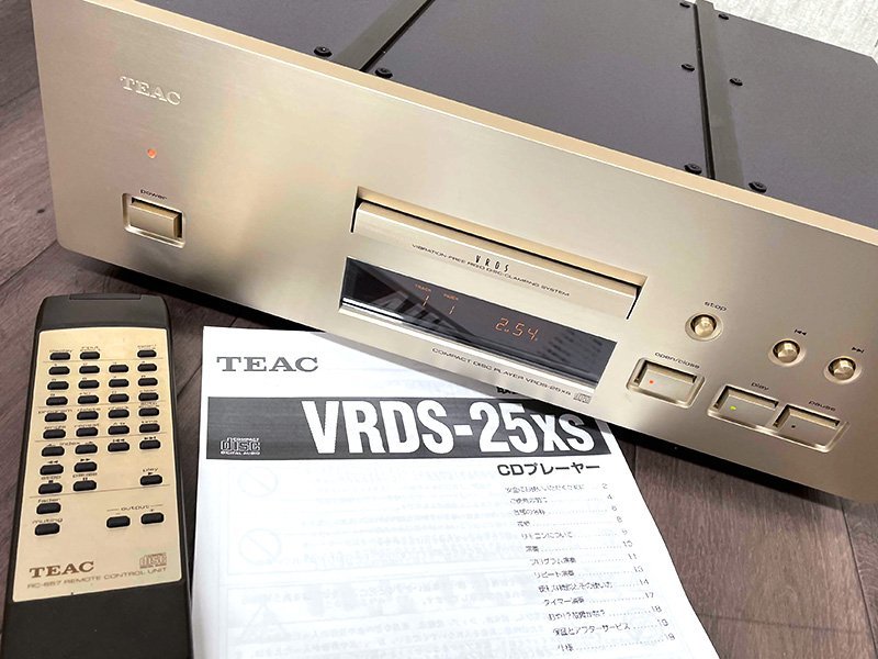 TEAC VRDS-25 VRDS-25X CDプレーヤーリモコン ESOTERIC X-30 にも互換 