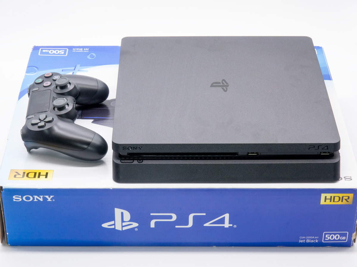 PlayStation4 ジェット・ブラック 500GB - ゲームソフト/ゲーム機本体