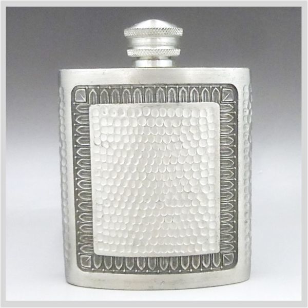 KING PEWTER SAFE TO スキットル ウイスキー ボトル 携帯用 水筒 ピューター 昭和レトロ ★ 希少品 アンティーク