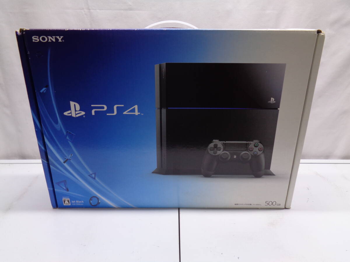 25-5③ PS4 PlayStation 4 ジェット・ブラック 500GB CUH