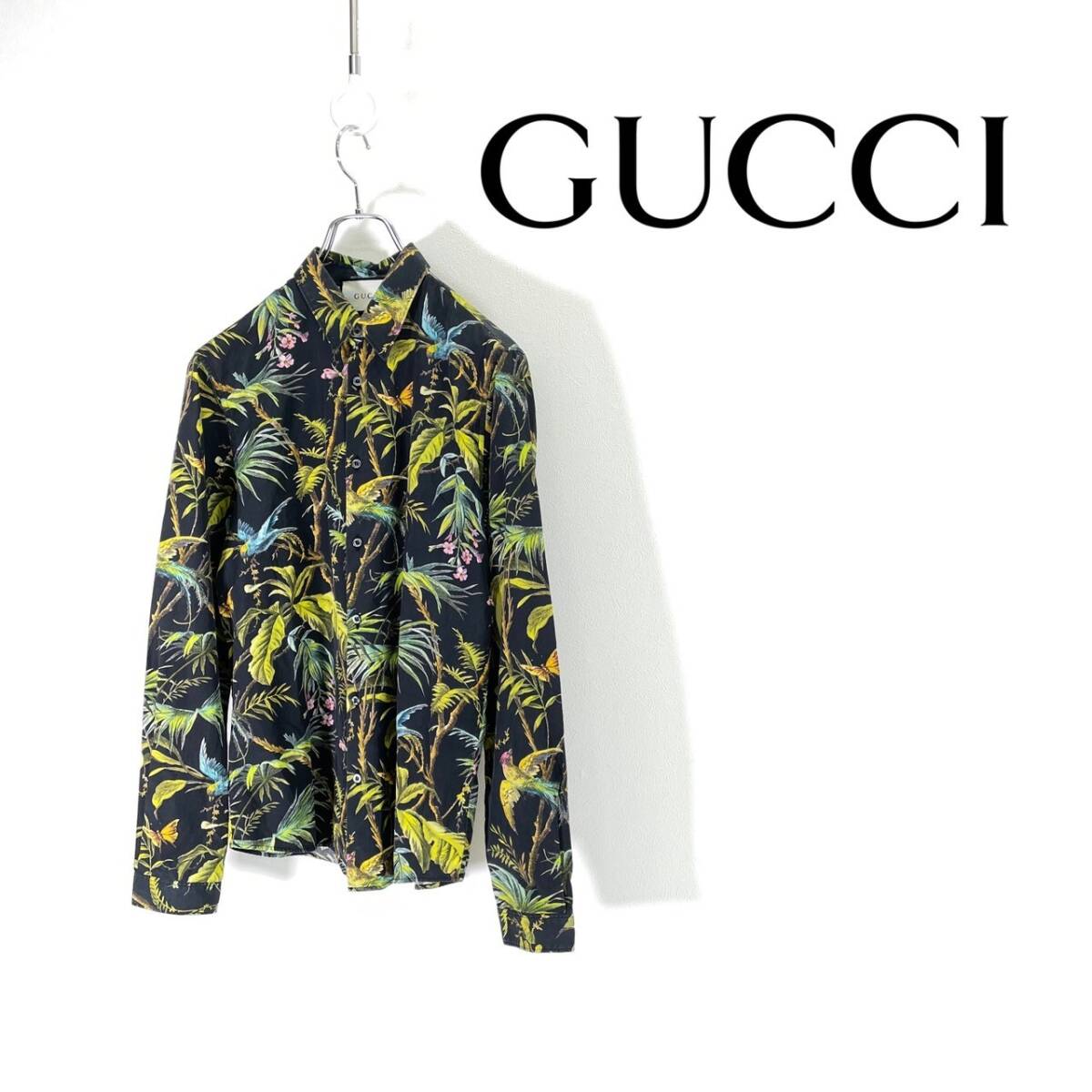 GUCCI グッチ フローラル 花柄 シャツ size 38 0223231 /【Buyee】 bot