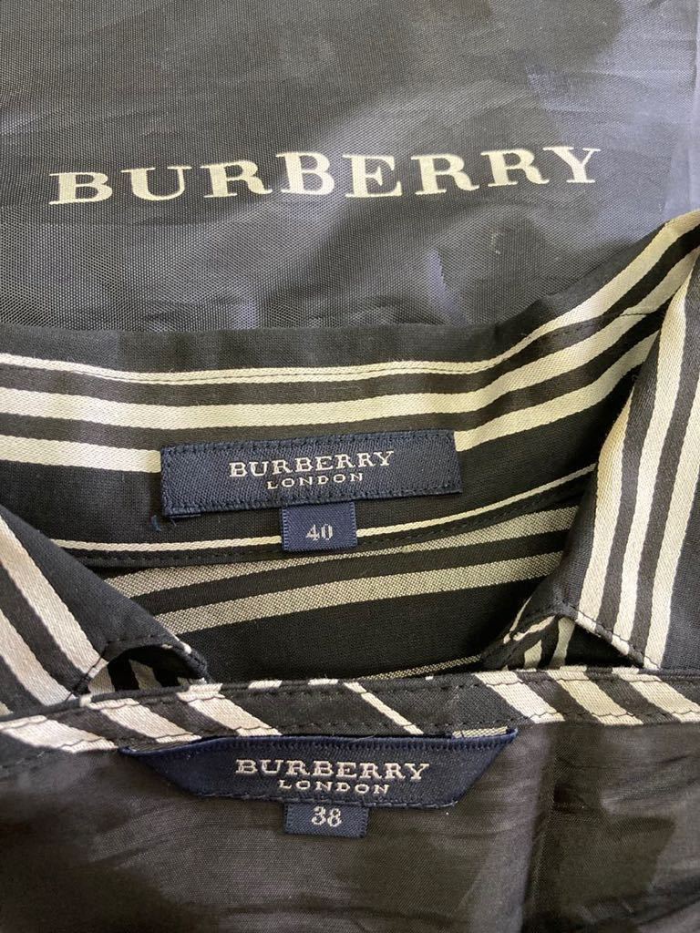 春夏】BURBERRYLONDON バーバリーロンドン レディース上40下38 七分袖