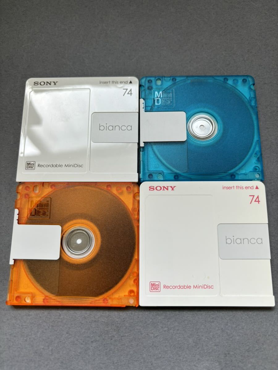 MD ミニディスク minidisc 中古 初期化済 SONY ソニー bianca 74 10枚セット /【Buyee】 Buyee