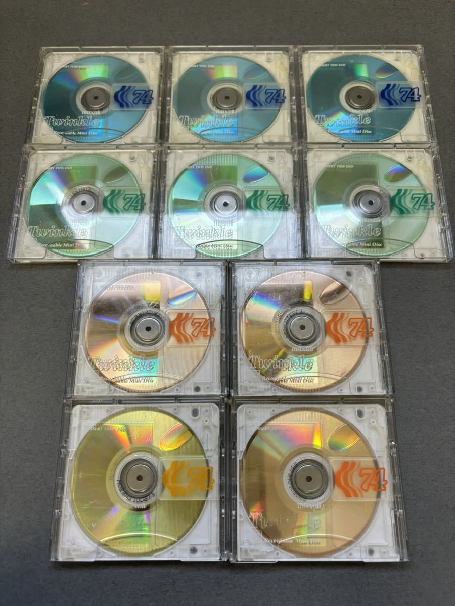 MD ミニディスク minidisc 中古 初期化済 マクセル maxell 74 10枚セット /【Buyee】 Buyee