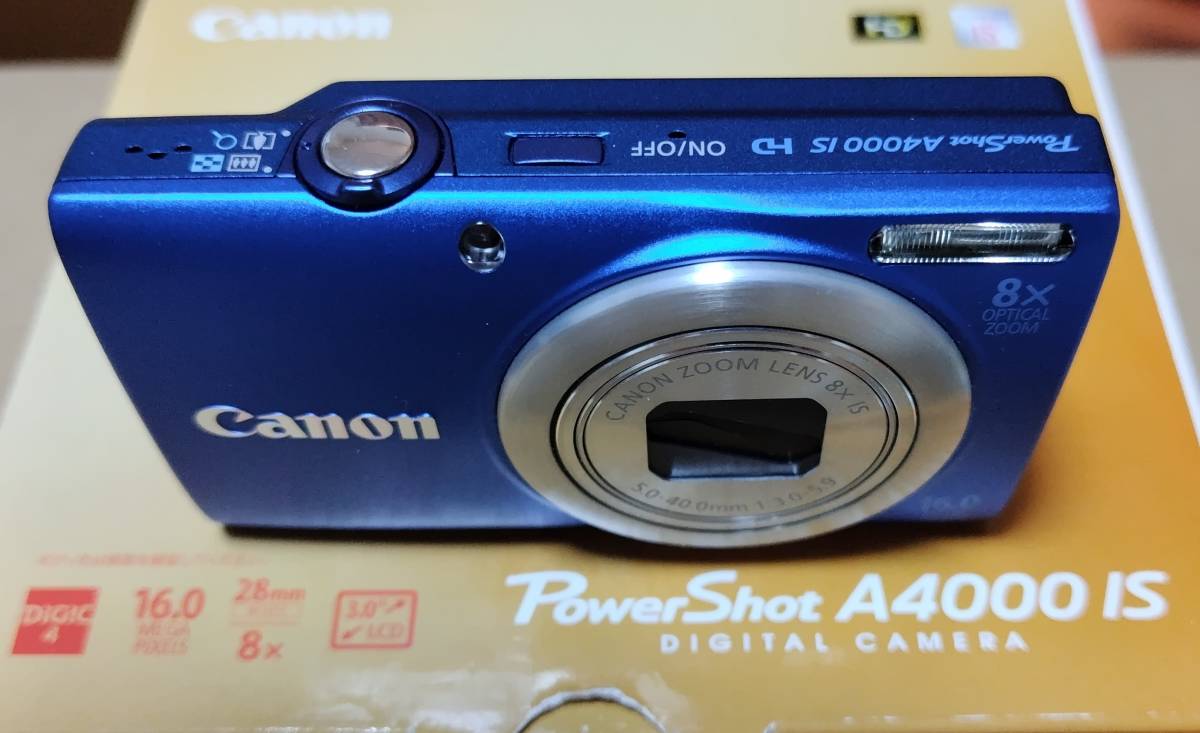 【美品】Canon PowerShot A4000 IS キャノン デジカメCanon