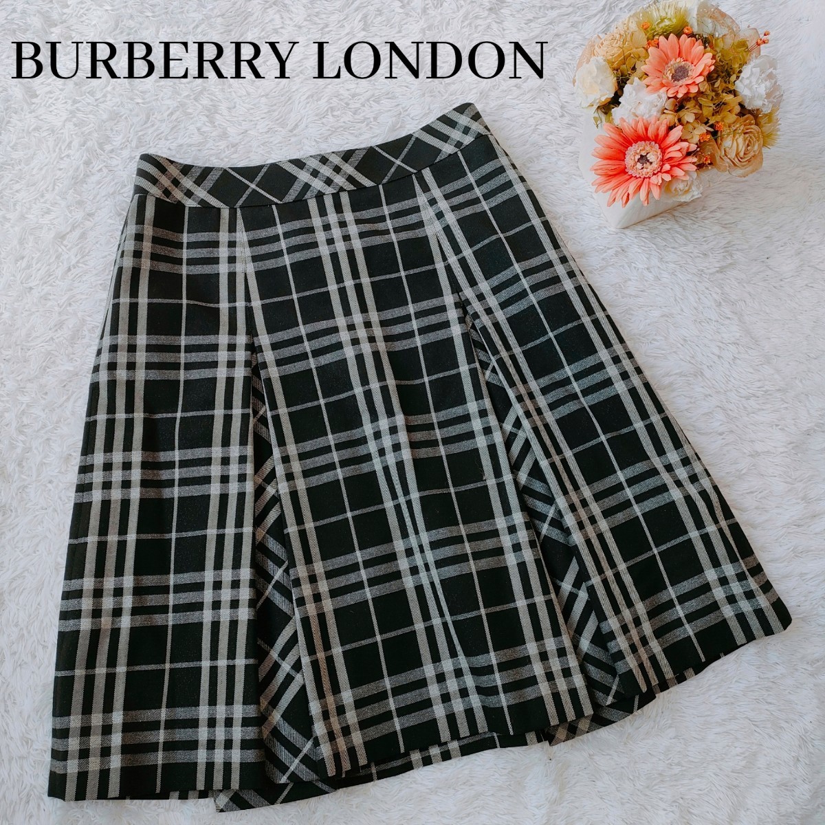 極美品✨ BURBERRY LONDON バーバリーロンドン スカート バーバリー