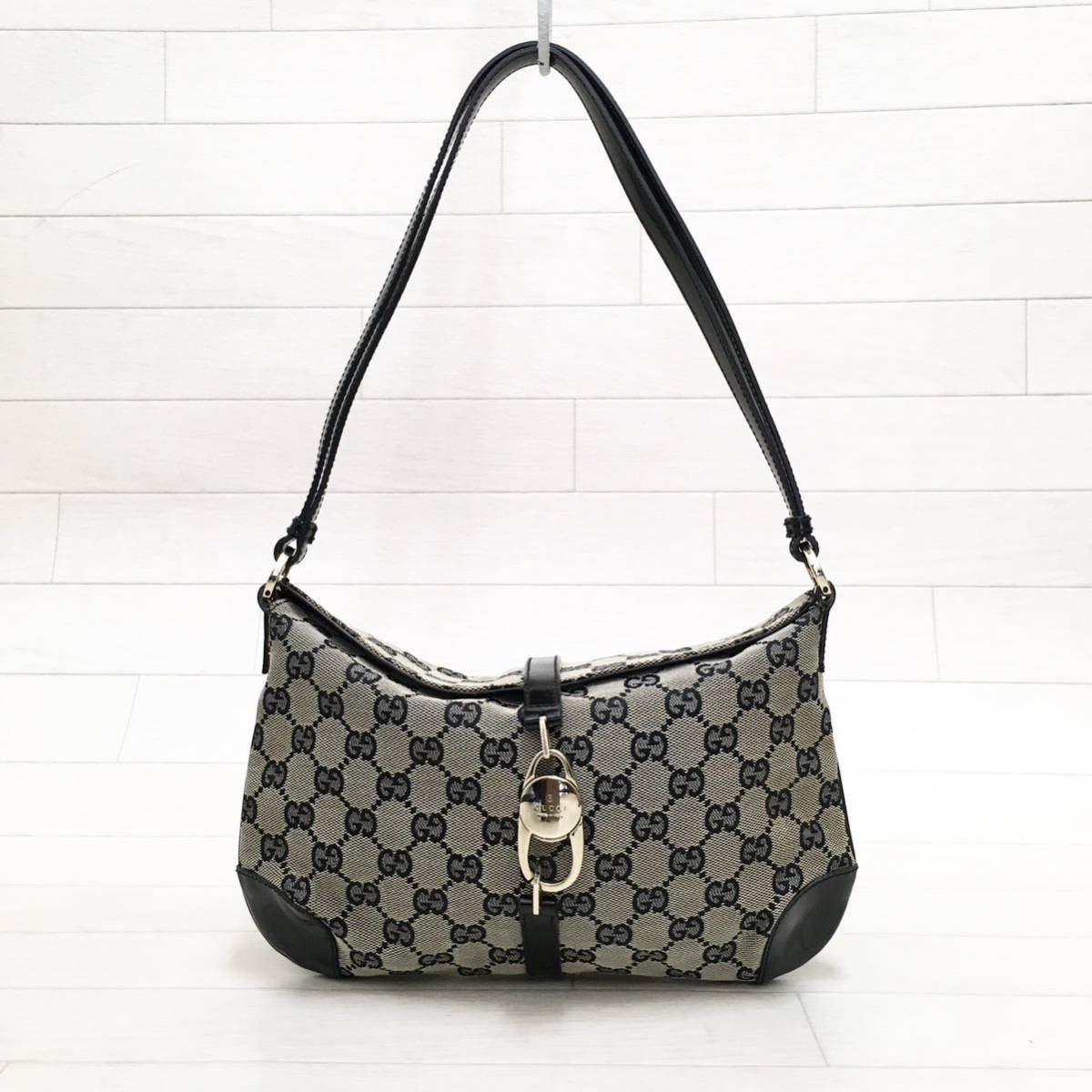 ☆美品・シリアル付☆GUCCI GG柄 ワンショルダーバッグ 希少モデル