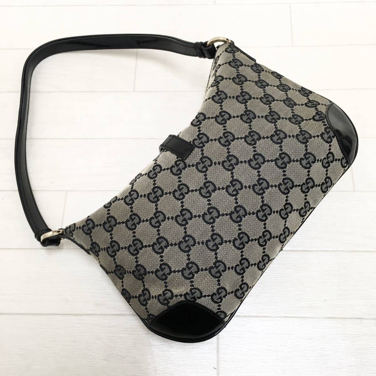 ☆美品・シリアル付☆GUCCI GG柄 ワンショルダーバッグ 希少モデル