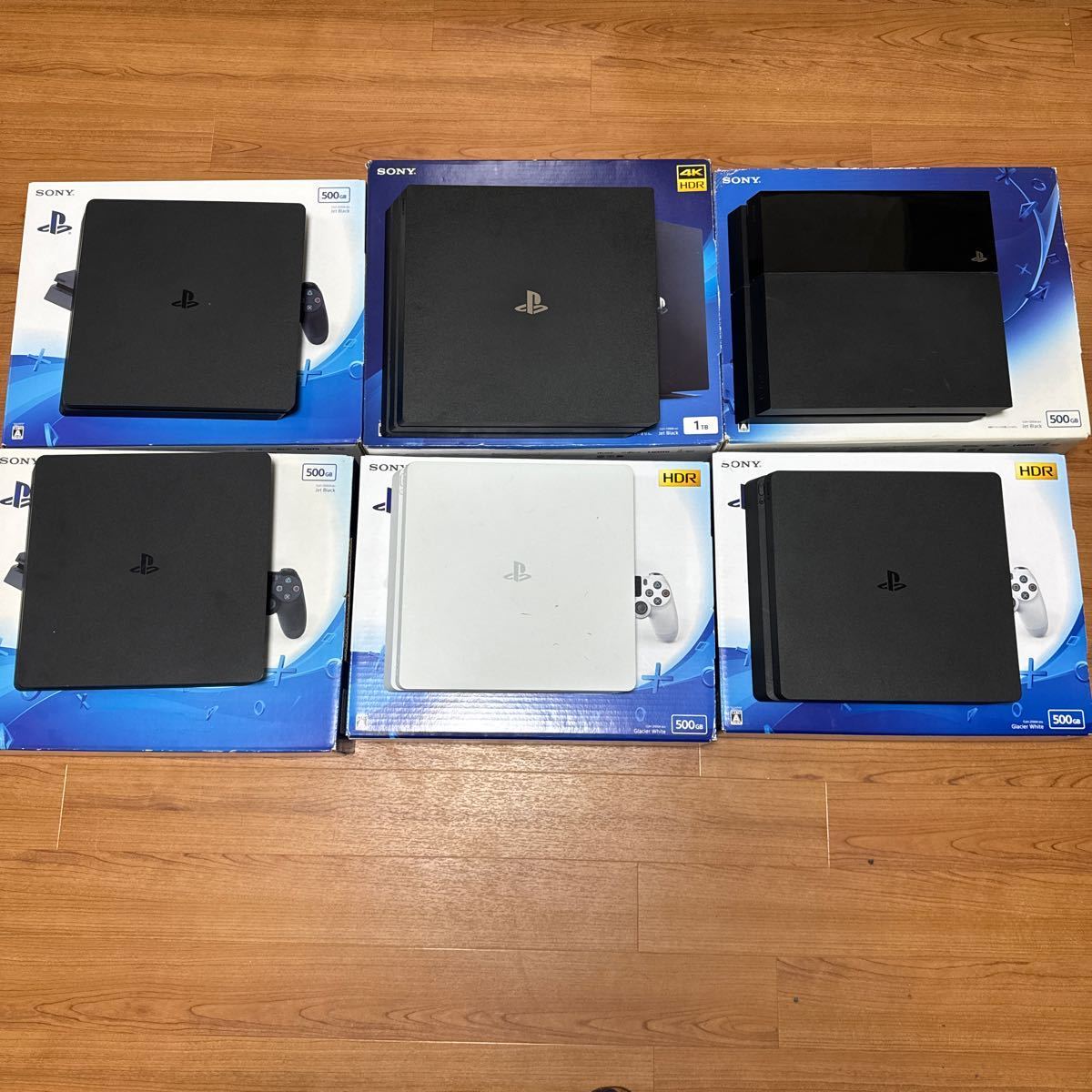 動作確認済み PS4 本体 のみ 6台 まとめ CUH 7200 2000 2100 2200 1000