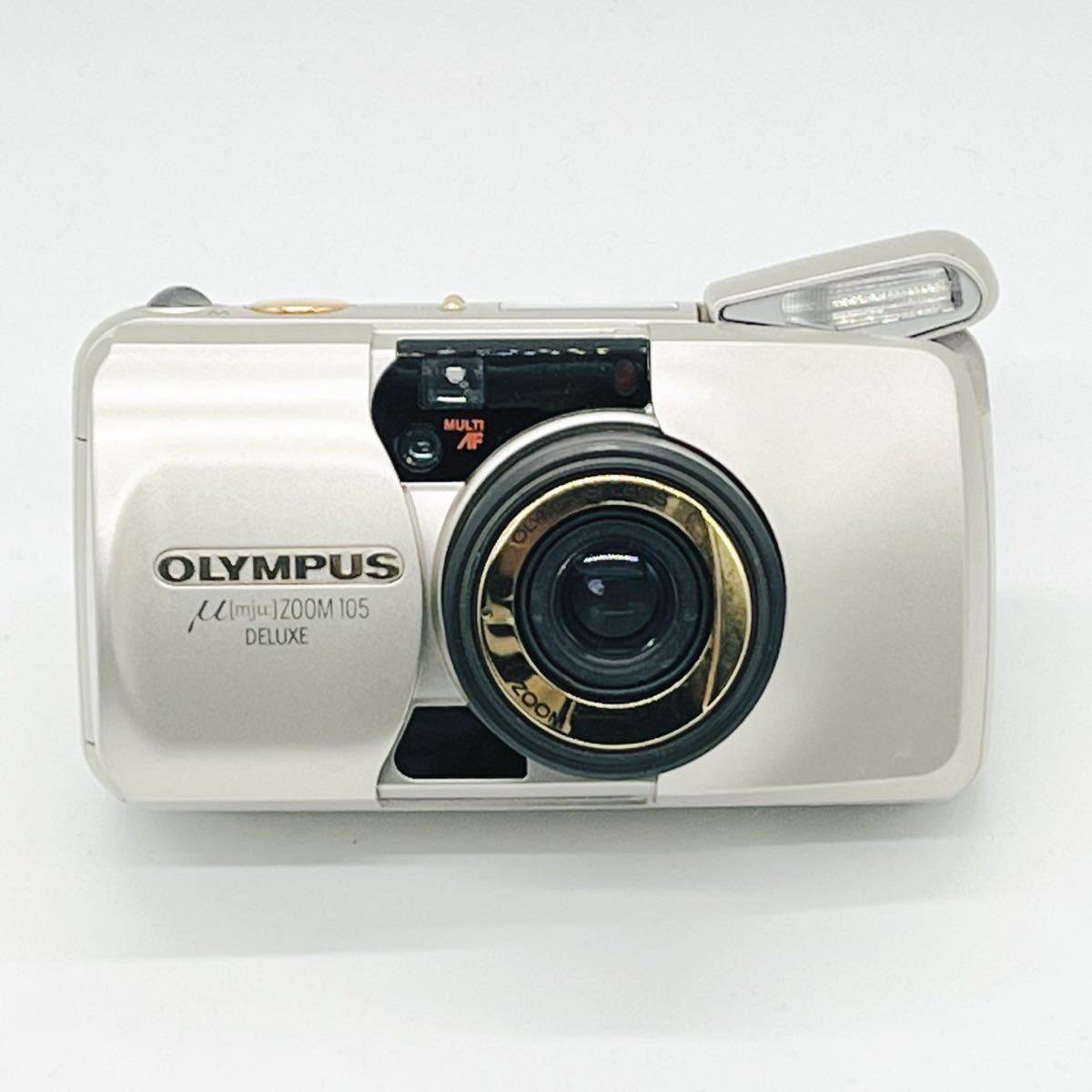 動作確認済】OLYMPUS μ mju ZOOM 105 DELUXE コンパクトカメラ/【Buyee