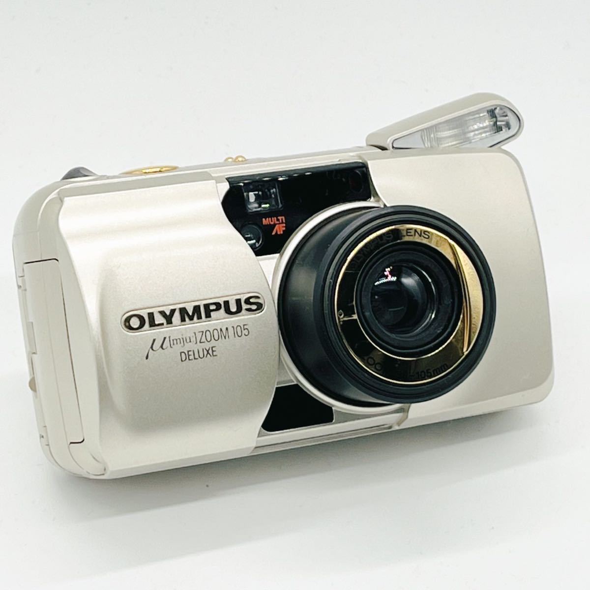 動作確認済】OLYMPUS μ mju ZOOM 105 DELUXE コンパクトカメラ/【Buyee