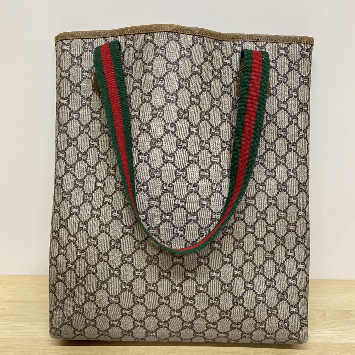 GUCCI グッチ オールドグッチ トートバッグ シェリーライン