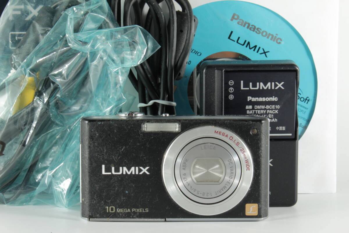 ☆並品☆ Panasonic パナソニック LUMIX DMC-FX35 元箱付 ☆動作