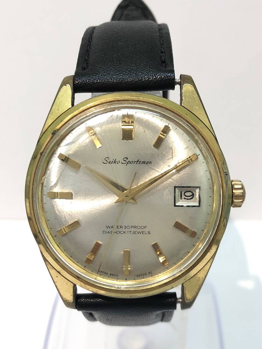 セイコー SEIKO Sportsman 6602-2990 17石 稼働品 - 腕時計