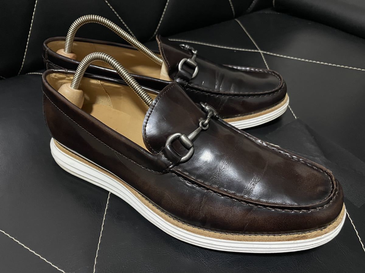 極美品 COLE HAAN コールハーン C12235 8M/25.5cm レザーシューズ