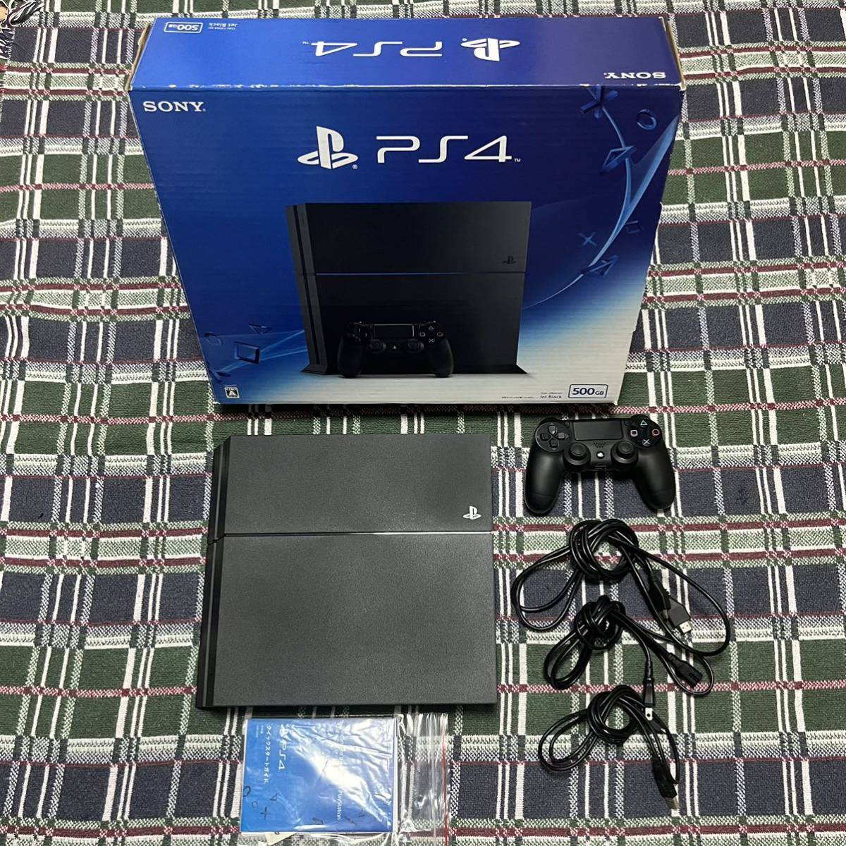 美品1円スタート】PlayStation 4 CUH-1200AB01 500GB ジェットブラック