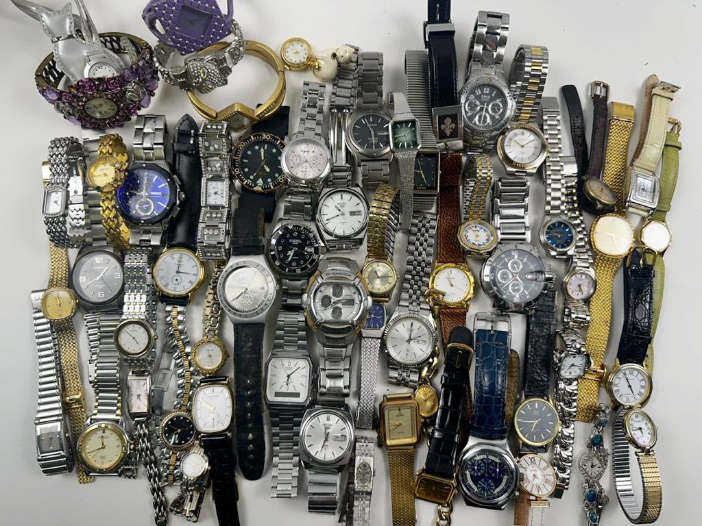 全体的に使用感有りますSEIKO セイコー等 アナログ 腕時計 まとめ売り メンズ ブランド