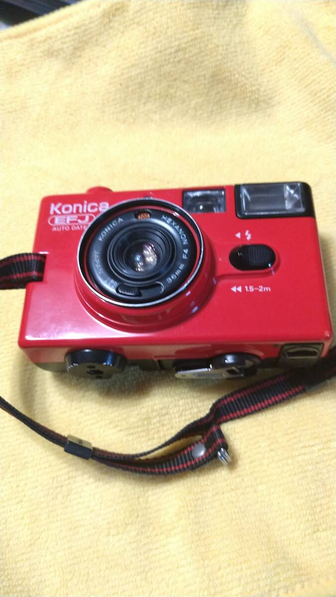 フィルムカメラ コニカ EFJ 赤 美品です！ /【Buyee】 Buyee