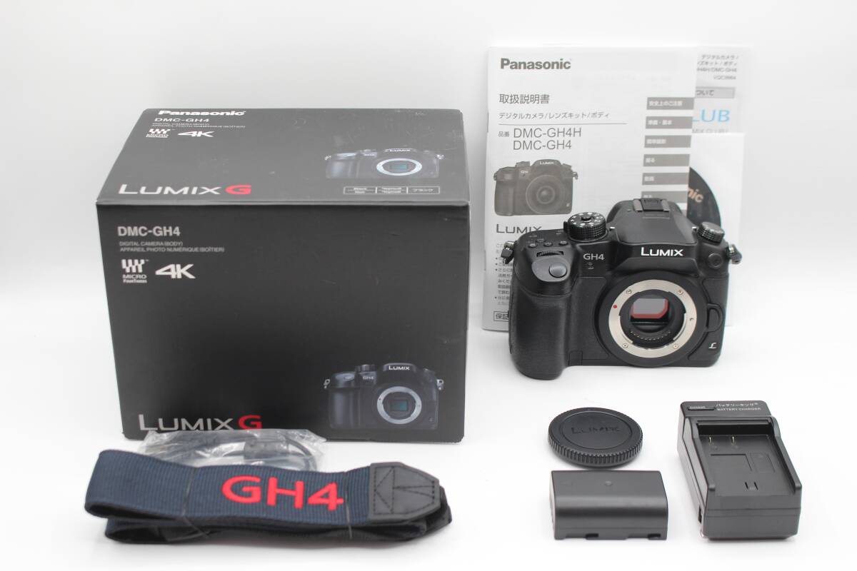 極上品◇Panasonic LUMIX DMC-GH4 ボディ◇元箱付♪0227 /【Buyee