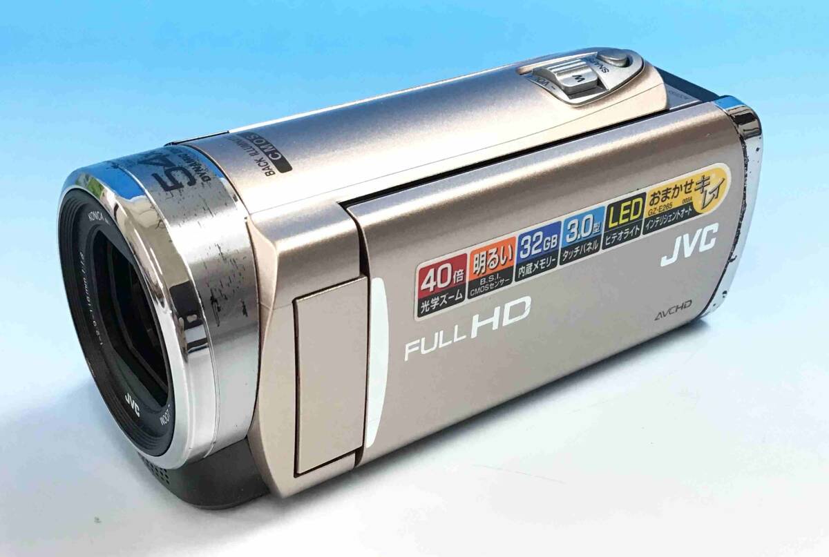 OKB-685】JVC ビクター ビデオカメラ GZ-E600 Everio 動作品 - カメラ ...