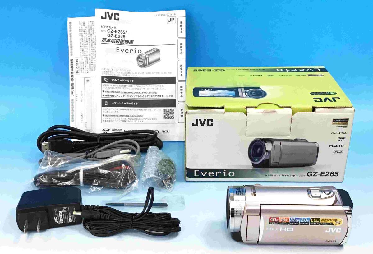 JVC・Victor◇ビデオカメラ Everio GZ-E109-R[レッド］ - カメラ、光学機器