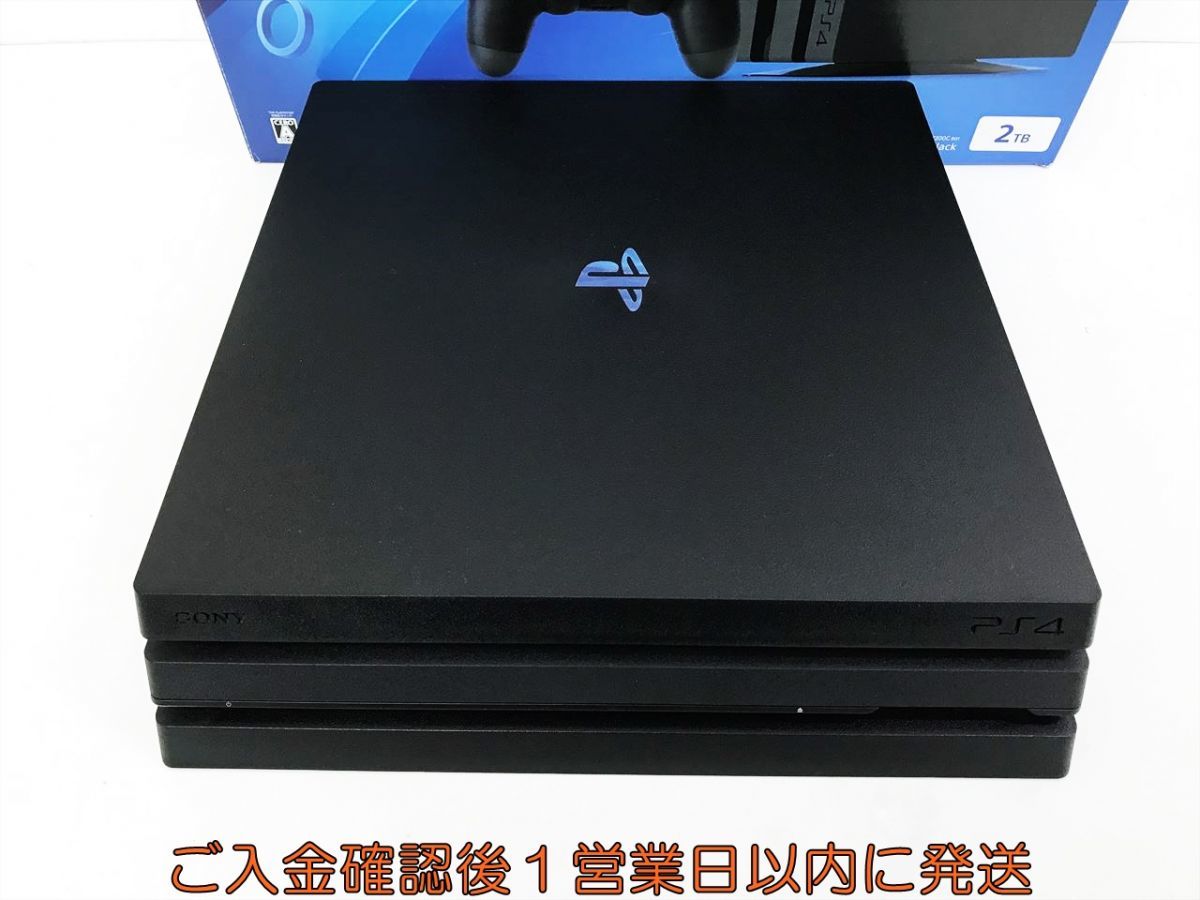 1円】PS4Pro 本体/箱セット2TB ブラックSONY PlayStation4 CUH-7200C