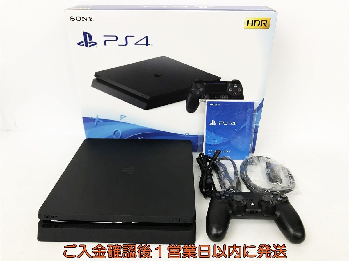 1円】状態良 PS4 本体 セット 500GB ブラック SONY PlayStation4 CUH