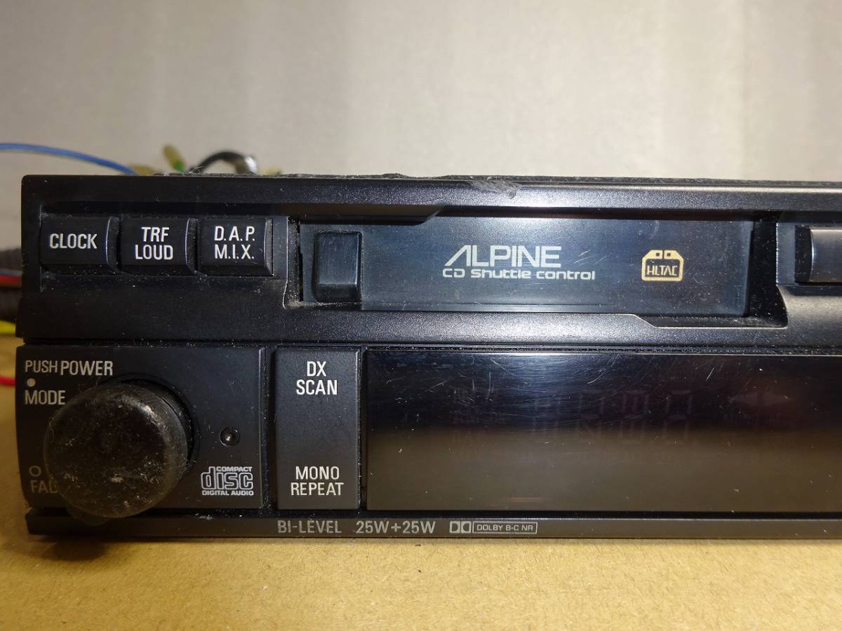 中古現状品ジャンク ALPINE/アルパイン 7294J カセットデッキ カーオーディオ /【Buyee】 Buyee - Japanese ...