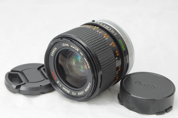 ☆良品☆Canon キャノン FD 35mm F2 S.S.C 単焦点 広角レンズ FD