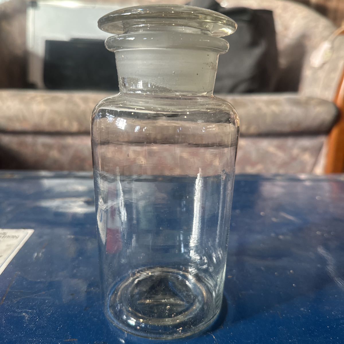 ガラス瓶 レトロ 昭和レトロ ガラス製 保存容器 保存瓶 駄菓子屋 