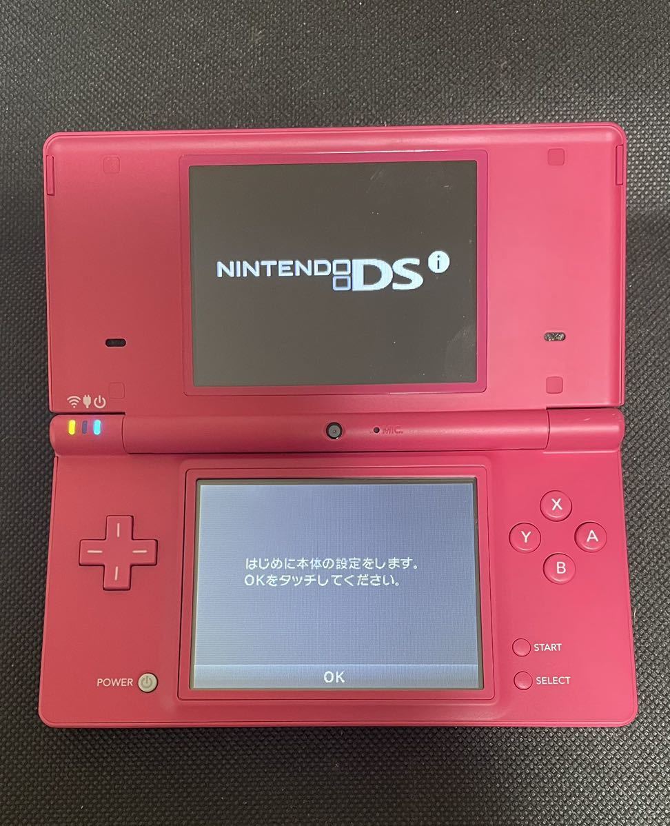 美品】DSi ニンテンドーDS i レッド 動作品 初期化済 本体 互換コード