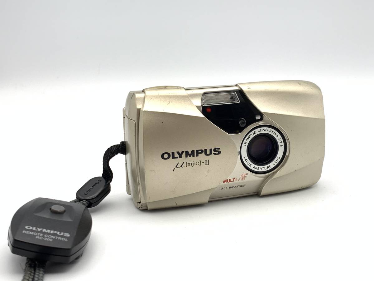 全品送料無料】 【動作確認済】 OLYMPUS μ-II ［mju:］コンパクト