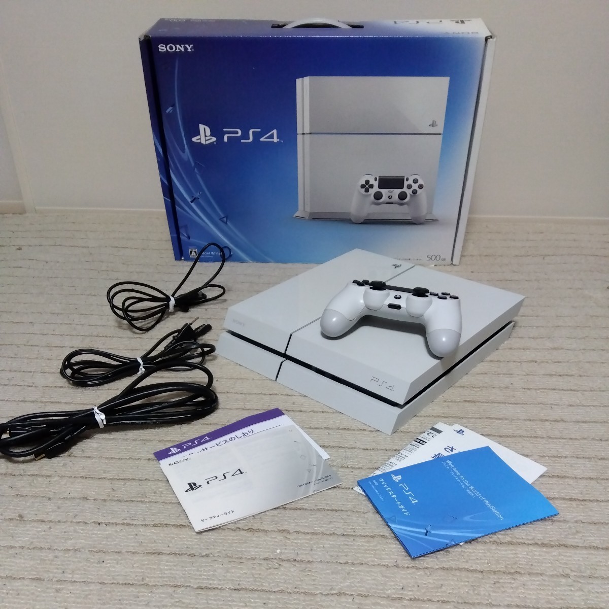 SONY Playstation4 500GB CUH-1100A B02 コントローラー 初期化済