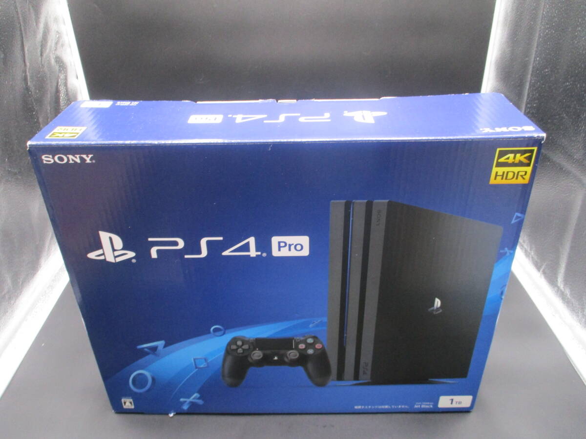 kt0220/09/25 PS4本体 PlayStation 4 Pro ジェット・ブラック 1TB (CUH