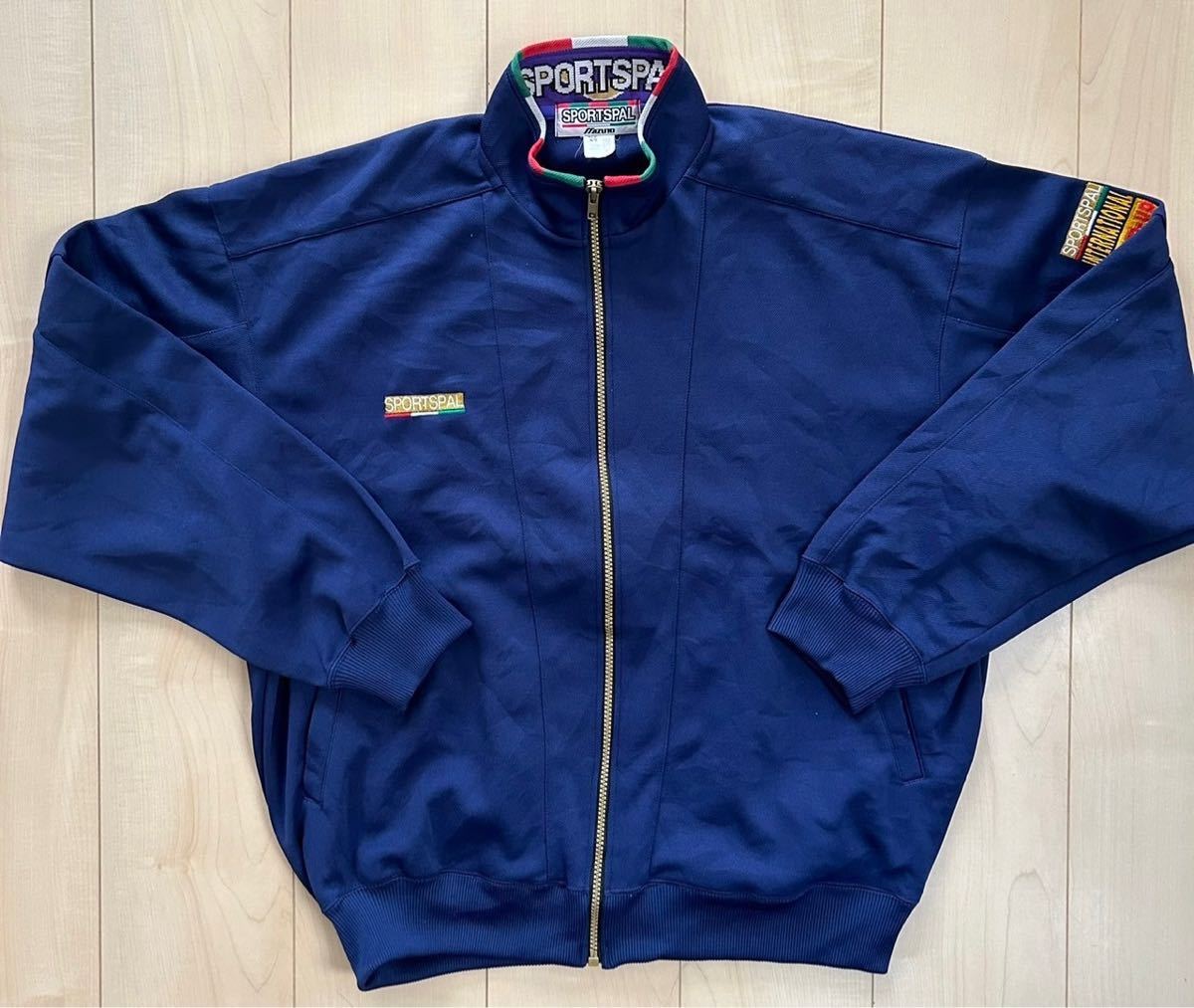 80s MIZUNO ミズノ SPORTSPAL レトロ トラックジャケット ジャージ メンズ XOサイズ 希少 レア ヴィンテージ 当時物