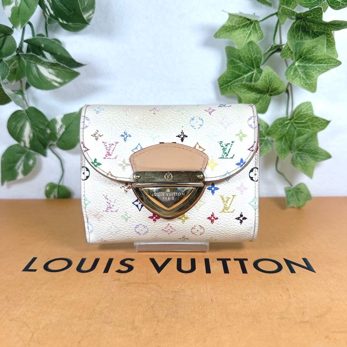 1円 LOUIS VUITTON ルイヴィトン マルチカラー ポルトフォイユ コアラ