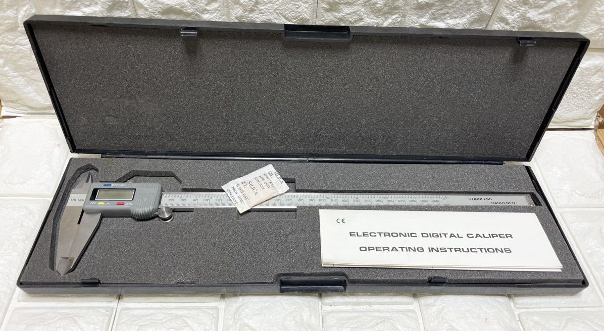 希少！ 未使用 ！？ ELECTRONIC DIGITAL CALIPER OPERATING INSTRUCTIONS デジタルノギス