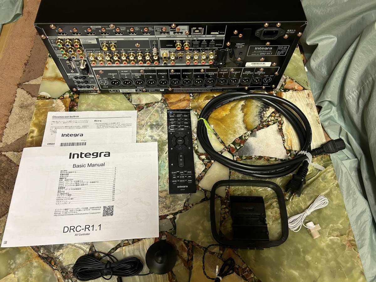 希少極美品動作良好!!IntegraインテグラONKYOオンキョ－AVプリアンプフラッグシップ/DRC-R1.1 定価44万 /【Buyee】