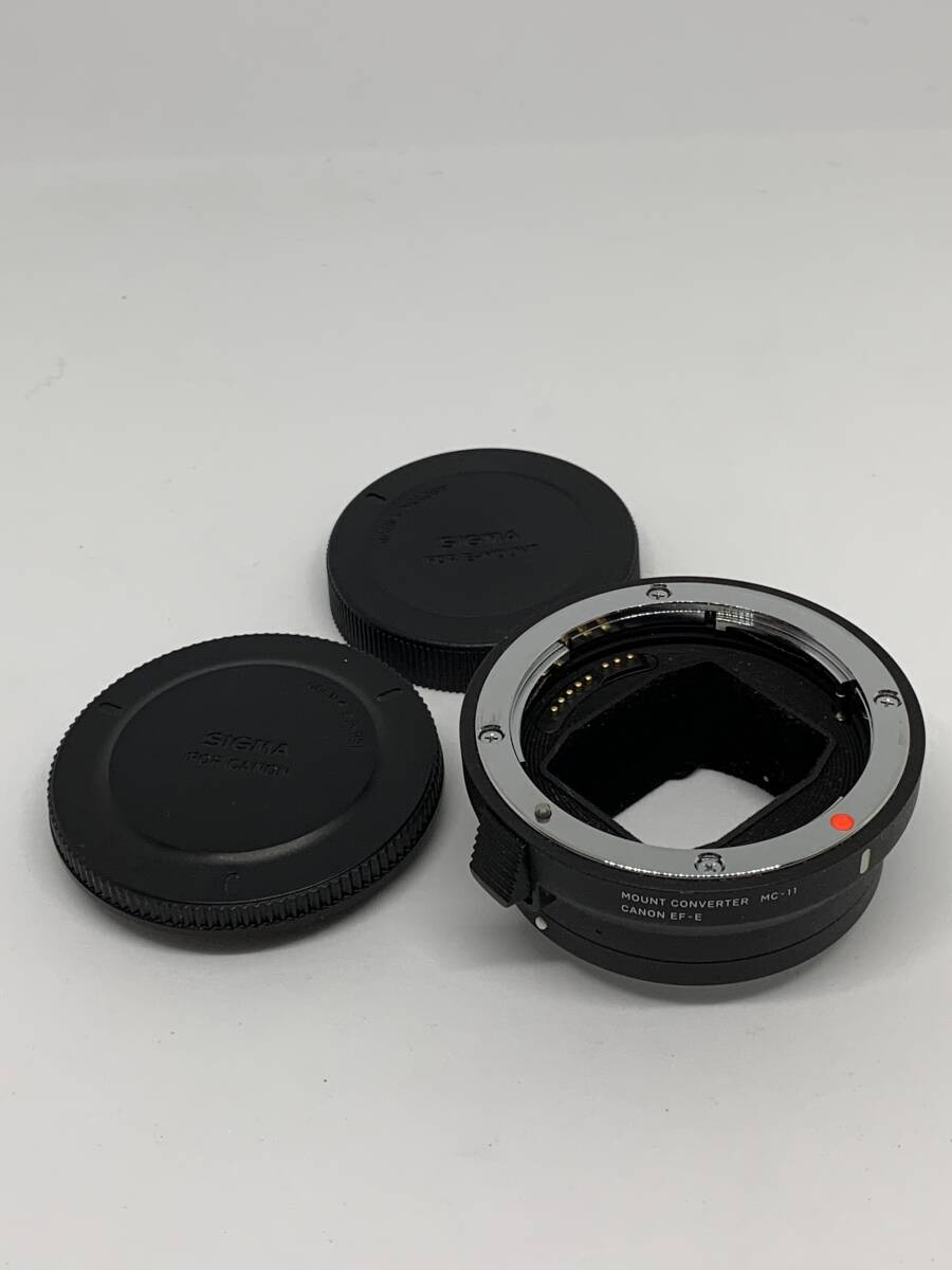 ◇美品◇SIGMA MOUNT CONVERTER MC-11 CANON EF-Sony E キヤノンEF