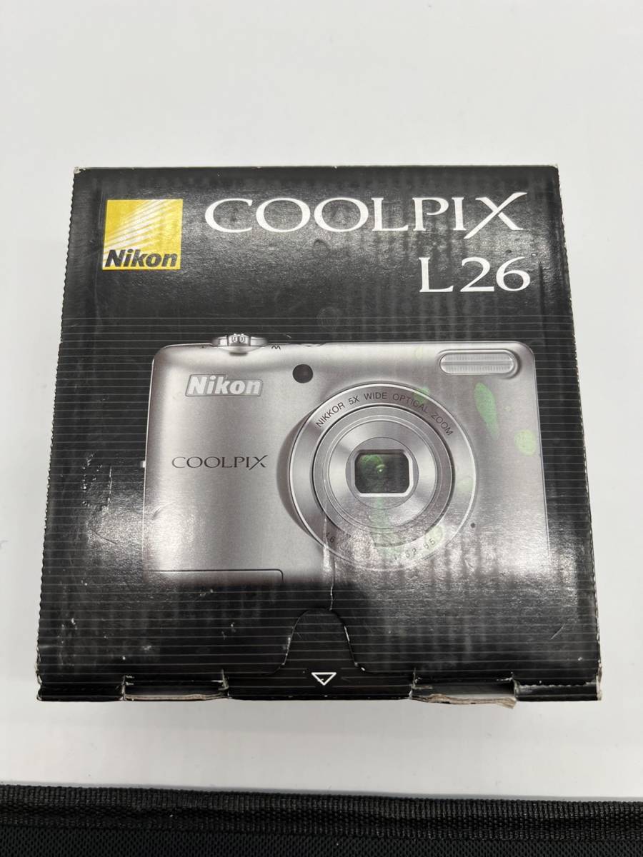 Nikon デジタルカメラ COOLPIX (クールピクス) L26 レッド L26RD