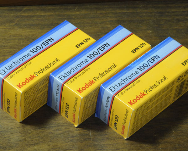 Ektachrome 100/EPN 120 Kodak Professional ブローニーフィルム 3本組