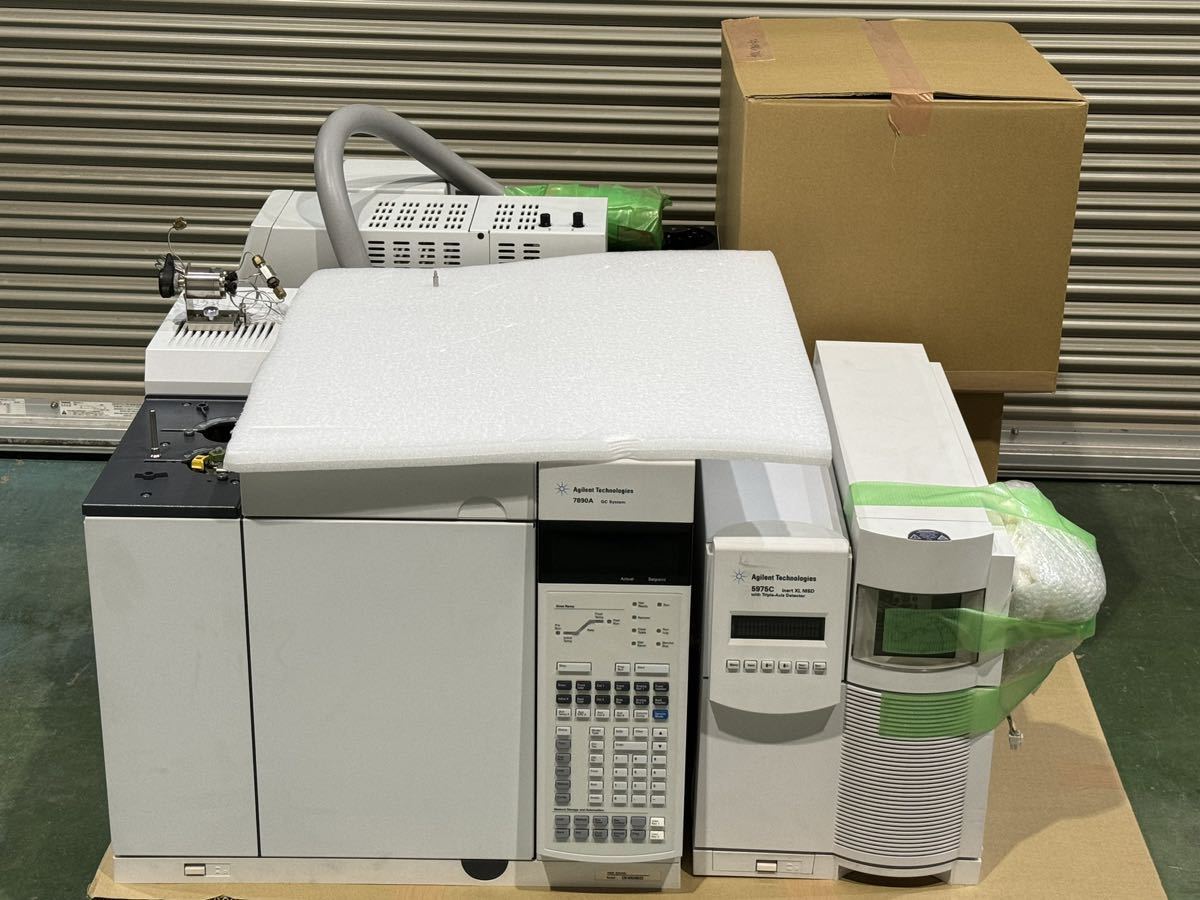 (60)アジレント/ガスクロマトグラフ/質量分析装置Agilent5975C/7890N/G1888通電確認のみ /【Buyee】 Buyee ...