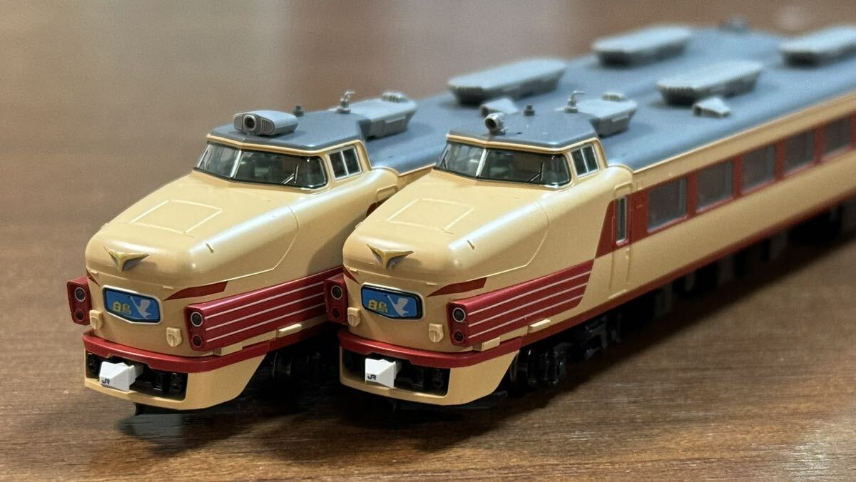 レア品】TOMIX 98385 JR 485系 特急電車 (京都総合運転所・白鳥)セット