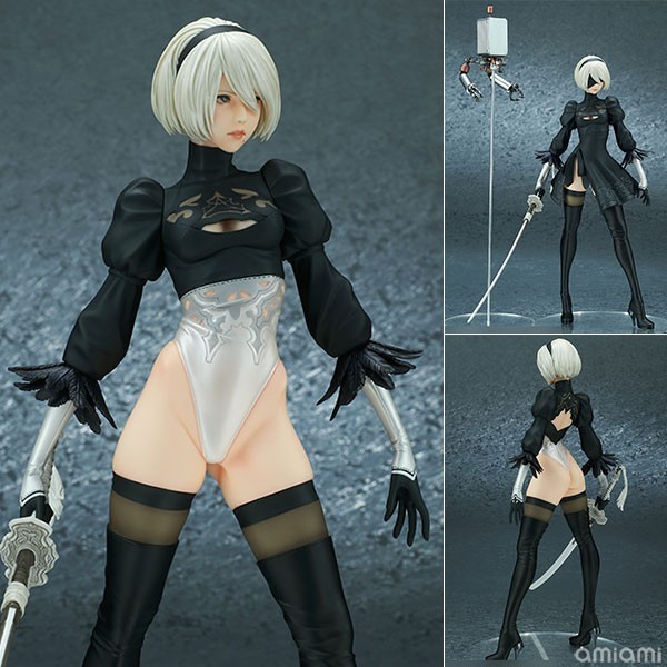 ニーアオートマタ NieR:Automata 2B DX版 完成品フィギュア スクウェア