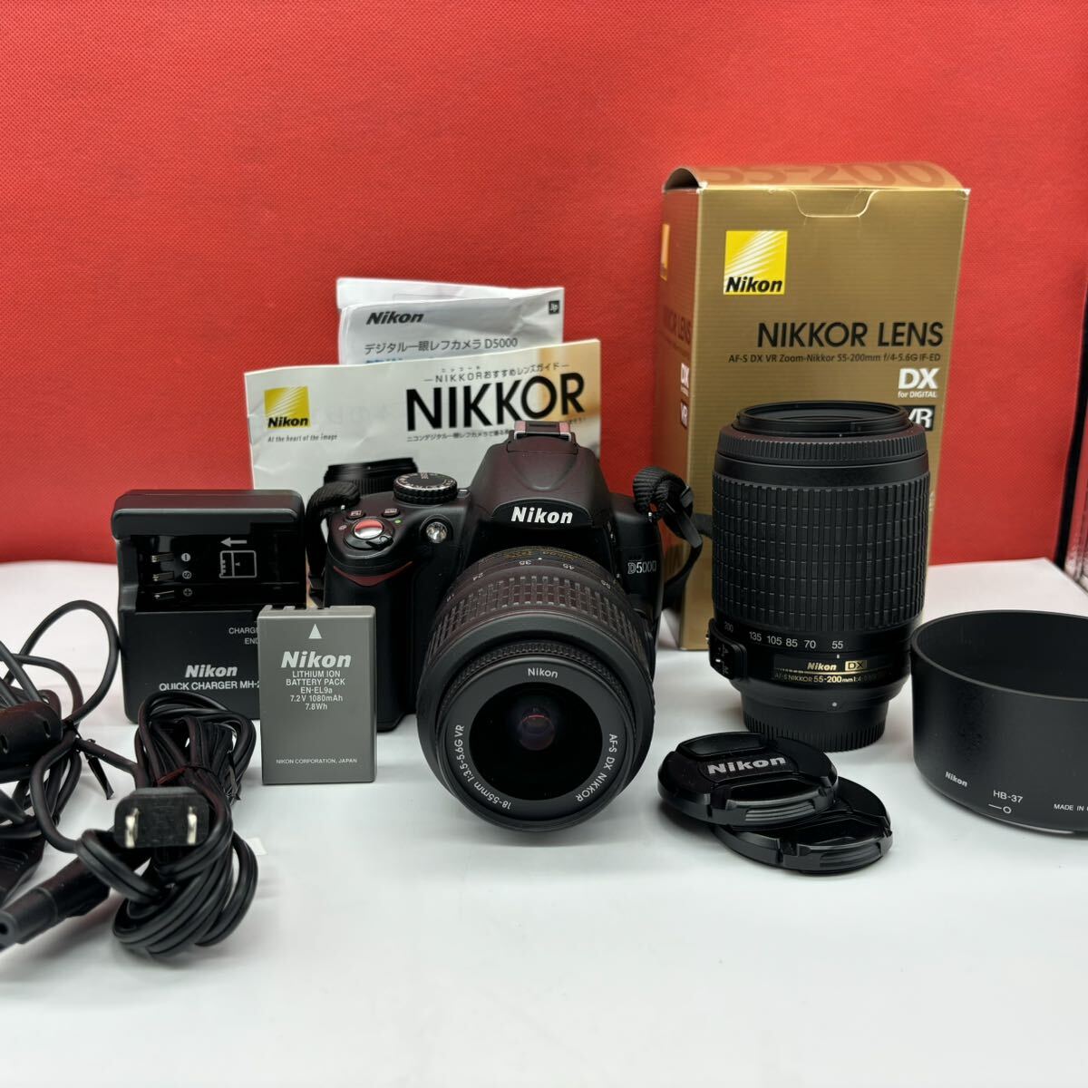 ◇ Nikon D5000 デジタル一眼レフカメラ ボディ AF-S NIKKOR 18-55mm