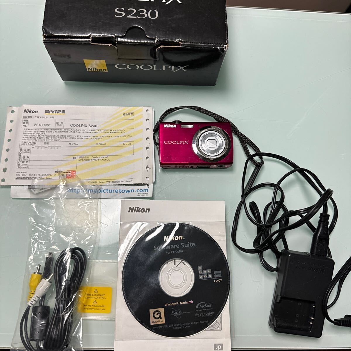 NIKON coolpix s230 付属品一式 - カメラ