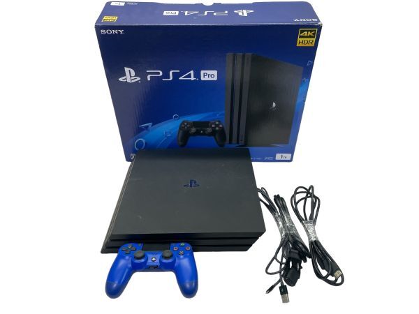 SONY ソニー PS4 Pro 1TB CUH-7100B 本体 ジェットブラック