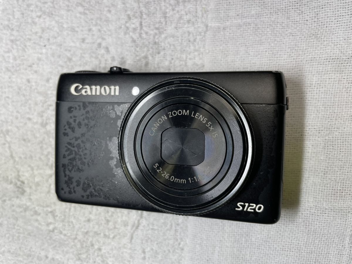 Canon PowerShot S120 5.2-26.0mm 1:1.8-5.7 コンパクトデジタルカメラ ...